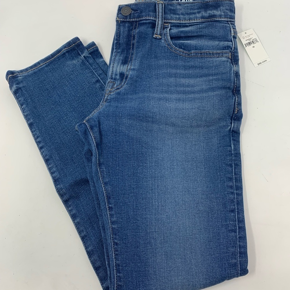 Gap Slim Taper Jeans Medium Wash - Kids Size 10